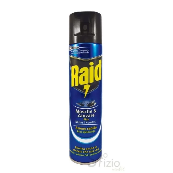 RAID INSECTICIDE FLIES & MOSQUITOES 400ML
