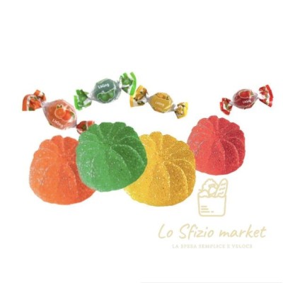 LIKING CARAMELLE GELATINA DI  FRUTTA BUSTA 1KG