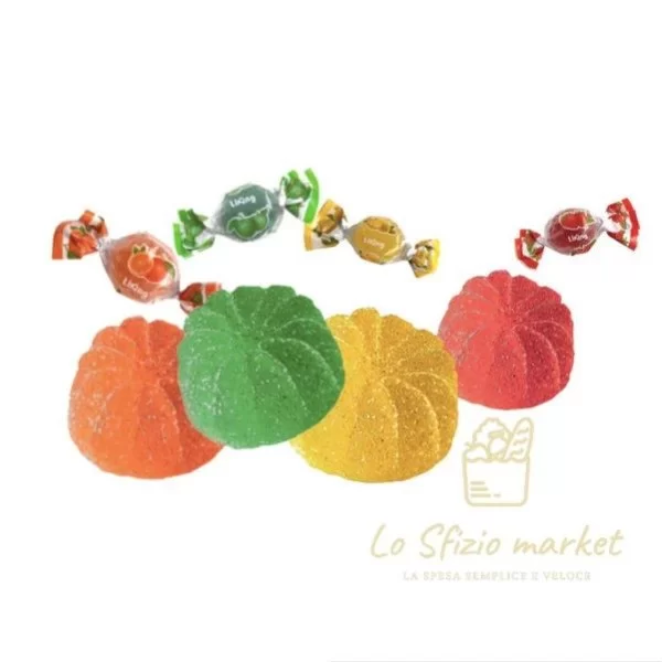 LIKING CARAMELLE GELATINA DI  FRUTTA BUSTA 1KG