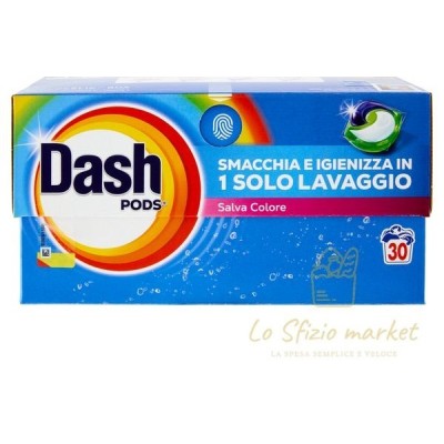 DASH PODS 30 CUPS COLORE