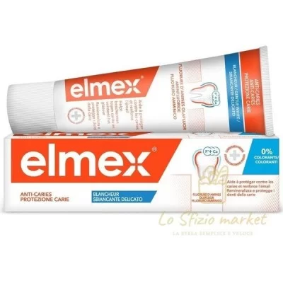 ELMEX CARIES PROTECTION WHITENING TOOTHPASTE 75ML