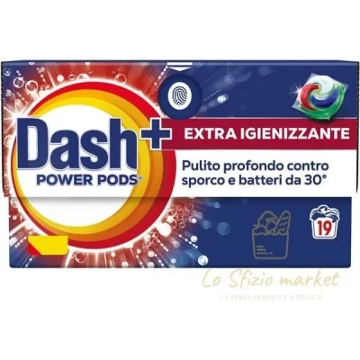 DASH POWER PODS EXTRA IGIENIZZANTE X19PZ - Detergenza, Detersivi Bucato