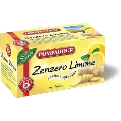 POMPADOUR INFUSO ZENZERO LIMONE 20FIL 36GR