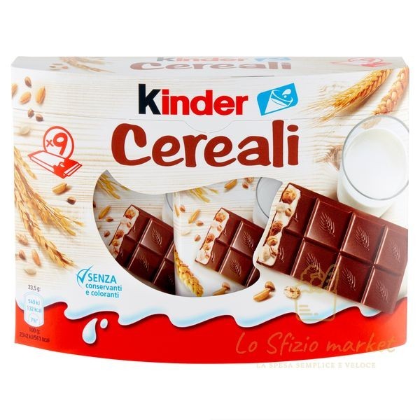 KINDER CEREALI 9X23,5GR