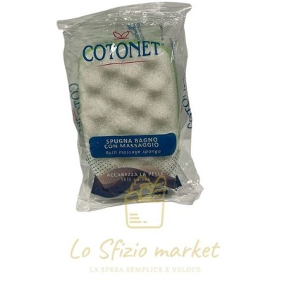 COTONET SPUGNA BAGNO CON MASSAGGIO