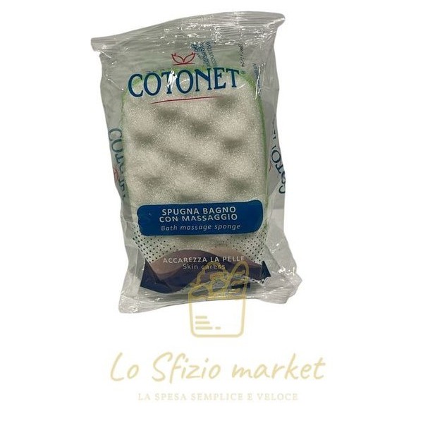 COTONET SPUGNA BAGNO CON MASSAGGIO