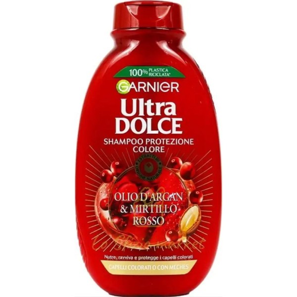 ULTRA DOLCE SHAMPOO OLIO ARGAN MIRTILLO ROSS 250ML