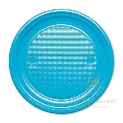 BAIO PIATTI PIANI CELESTI X25 - Plastica, Piatti, HO.RE.CA