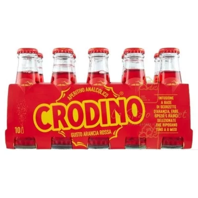 Crodino Blood Orange 10cl x 10 Pack