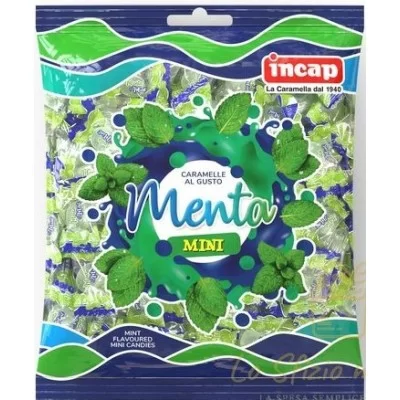 INCAP CARAMELLE MINI 500 MENTA 150GR - Alimentari, Caramelle Gomme da Masticare, HO.RE.CA