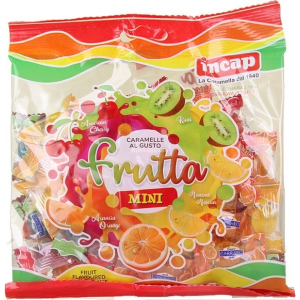 INCAP CARAMELLE MINI 500 FRUTTA 150GR