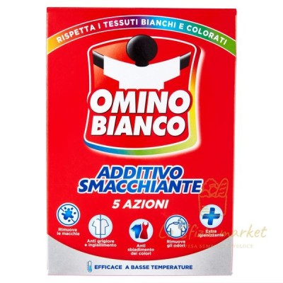 OMINO BIANCO ADDITIVO SMACCHIANTE 5 AZIONI 500GR
