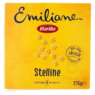 BARILLA EMILIANE EGG STELLINE 275G