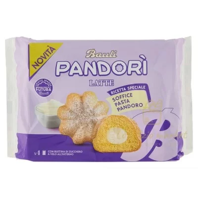 BAULI PANDORI CREMA LATTE 150GR - Alimentari, Merendine