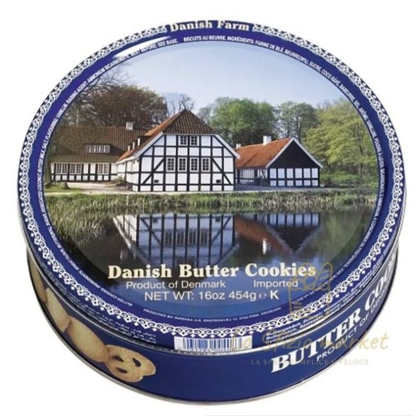 DANESI BISCOTTI BUTTER COOKIES 454GR