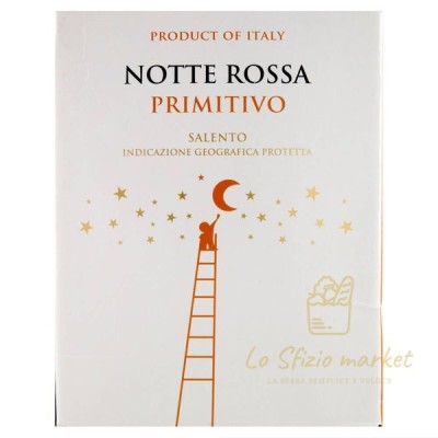 NOTTE ROSSA PRIMITIVO SALENTO IGP BOX 3LT