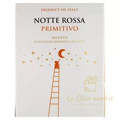 NOTTE ROSSA PRIMITIVO SALENTO IGP BOX 3LT - Home, Acqua Bibite Alcolici, Vino, Rosso, HO.RE.CA