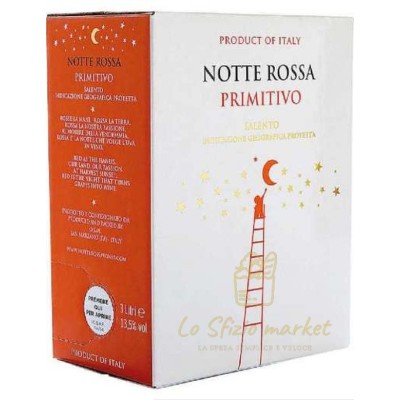 NOTTE ROSSA PRIMITIVO SALENTO IGP BOX 3LT