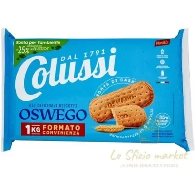 COLUSSI BISCOTTI OSWEGO PROMO 4x250GR - Home, Alimentari, Fuori Tutto, Biscotti e Farciti, HO.RE.CA