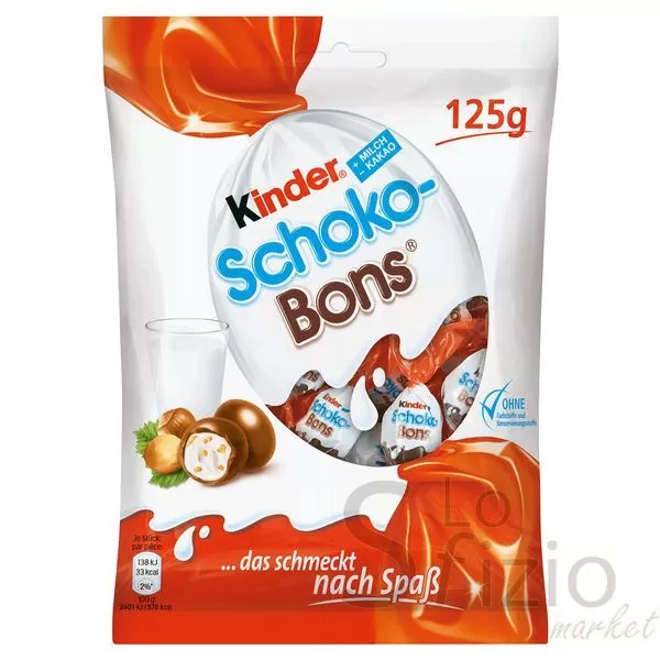 FERRERO KINDER SCHOKO BONS 125 GR