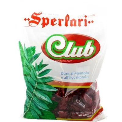SPERLARI CLUB MENTHOL CANDIES 200GR