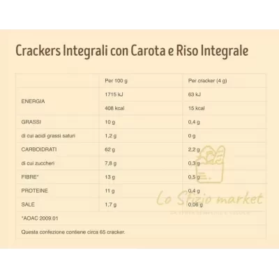 MISURA FIBRAEXTRA CARROT RUSKS 230G