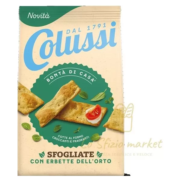 COLUSSI SFOGLIATE ERBETTE DELL'ORTO 170GR