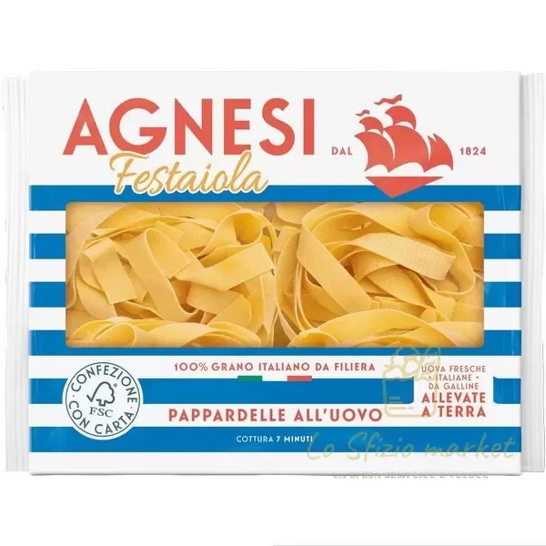 AGNESI PASTA FESTAIOLA PAPPARDELLE ALL'UOVO 250GR