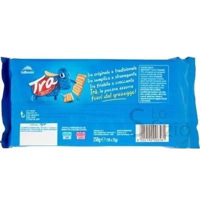 GALBUSERA TRA 250GR - Home, Alimentari, Piu compri meno paghi, Panificati e Biscottati