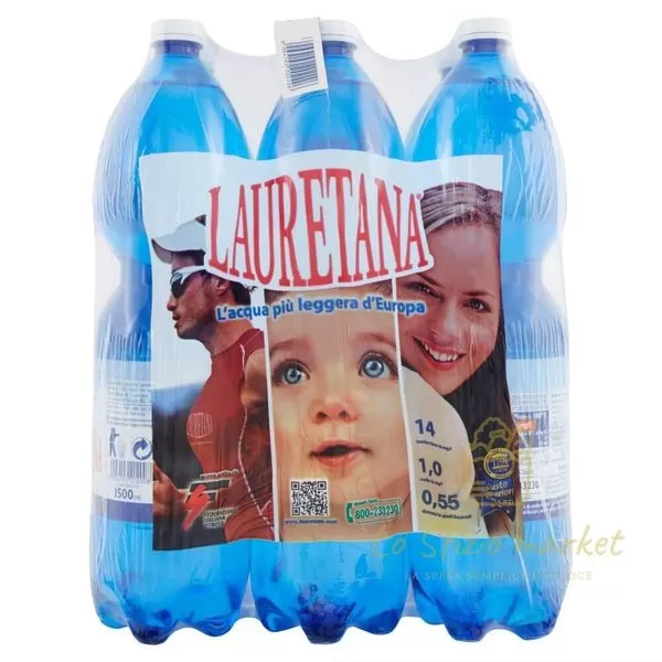 LAURETANA ACQUA NATURALE 1,5LT X6 BOT