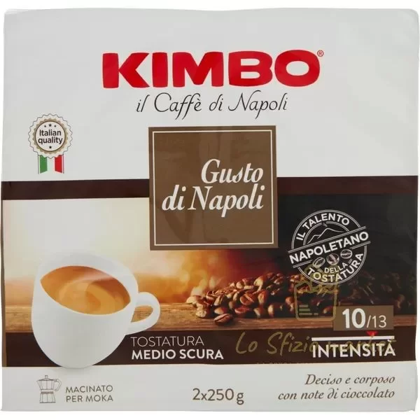 KIMBO COFFEE GUSTO NAPOLI 2X250GR