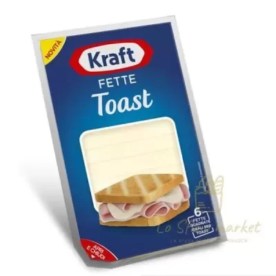 KRAFT FETTE TOAST 120GR