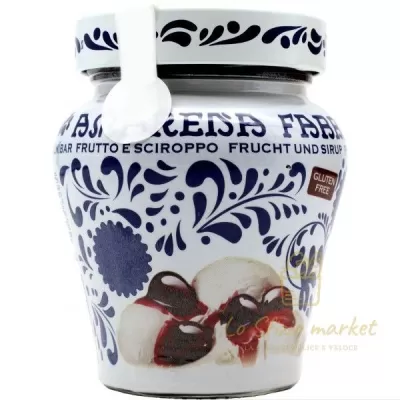 FABBRI AMARENA VASO VETRO 230GR