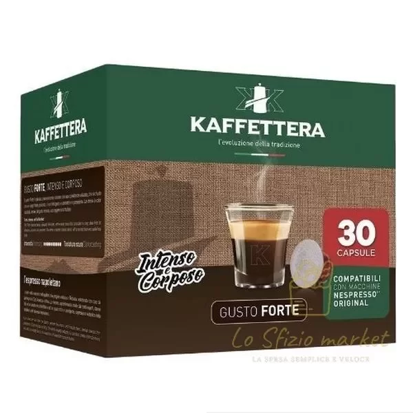 KAFFETTERA BOX CAPSULA NESPRESSO 30PZ