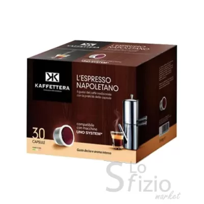 KAFFETTERA BOX CAPSULA UNO SYSTEM 30PZ - Alimentari, Caffè e Infusi, Caffè e Orzo