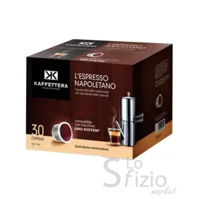 KAFFETTERA BOX CAPSULA UNO SYSTEM 30PZ - Alimentari, Caffè e Infusi, Caffè e Orzo