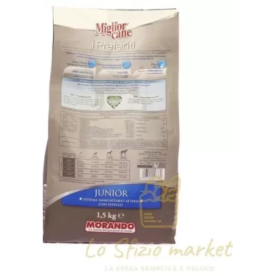 MIGLIOR CANE PREFERITI JUNIOR 2KG
