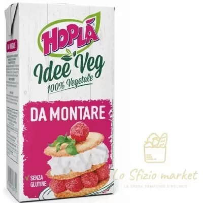 HOPLA' PREPARATO VEGETALE SOIA 500ML - Alimentari, Freschi, Latte e Latticini, Panna da montare, HO.RE.CA