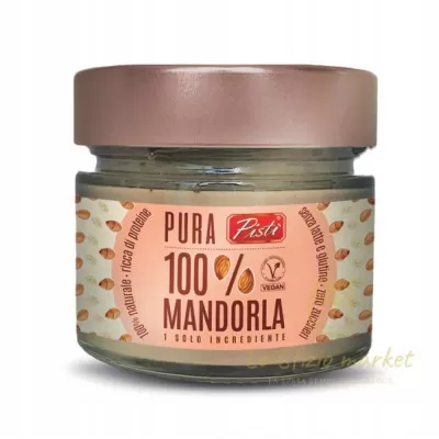 PISTI' 100% PURE ALMOND PASTE 150G
