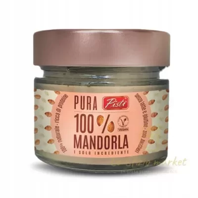 PISTI' 100% PURE ALMOND PASTE 150G