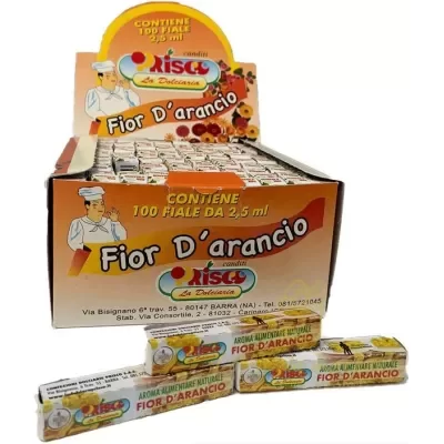 PRISCO FIOR D'ARANCIO FIALA 2,5ML - Alimentari, Ricorrenze, Ingredienti per Dolci, Pasqua, HO.RE.CA