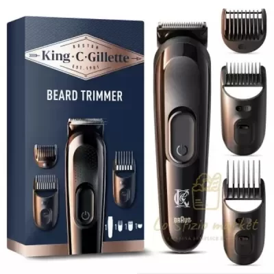 GILLETTE KING C RASOIO REGOLA BARBA - Home, Igiene Cura Persona, Casa, Prodotti per Rasatura, Rasoi, Igiene Capelli, Elettrodome