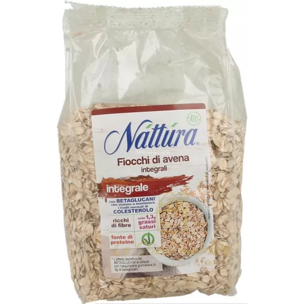 NATTURA FIOCCHI DI AVENA INTEGRALI BIO 500GR