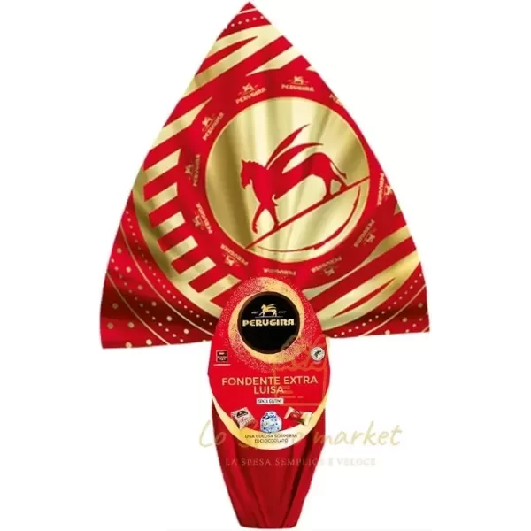Perugina Extra Dark Chocolate Easter Egg 245g