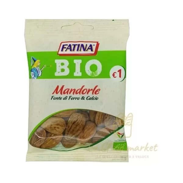 FATINA ORGANIC SHELLED ALMONDS 30G