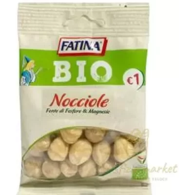 FATINA Organic Shelled Peeled Hazelnuts 30g