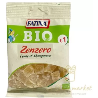 FATINA BIO ZENZERO CUBETTI 40GR