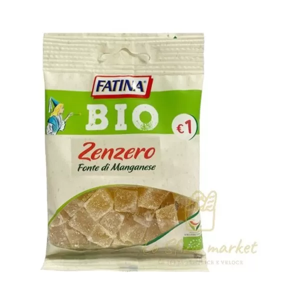 FATINA BIO ZENZERO CUBETTI 40GR