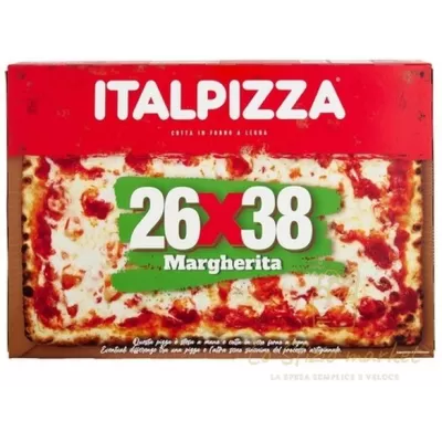 ITALPIZZA MARGHERITA 26X38 485GR