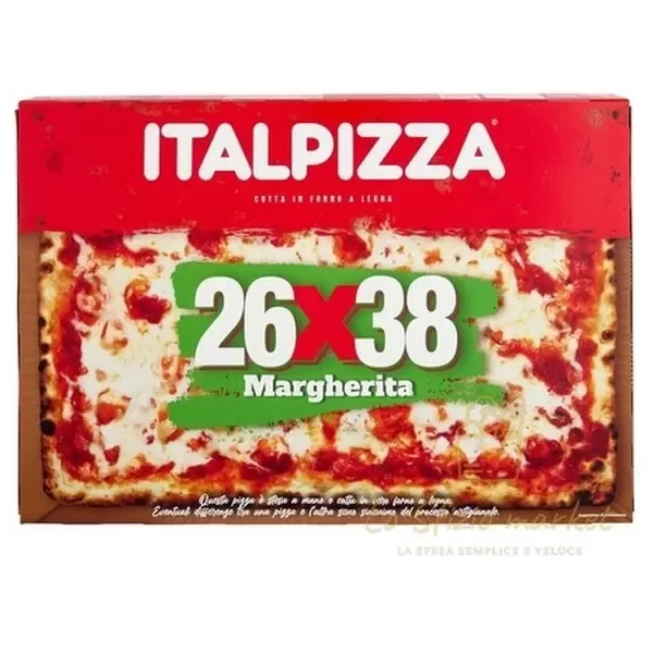 ITALPIZZA MARGHERITA 26X38 485GR
